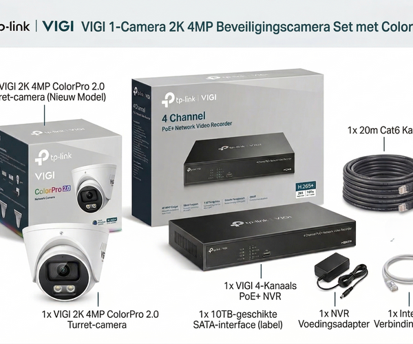 ip-camera.nl VIGI professionele complete camera sets