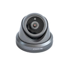 Black / 4K Beveiligingscamera dome wit met Sony 8MP Cmos en microfoon