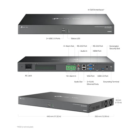 ip-camera.nl Vigi NVR4032H Netwerk NVR