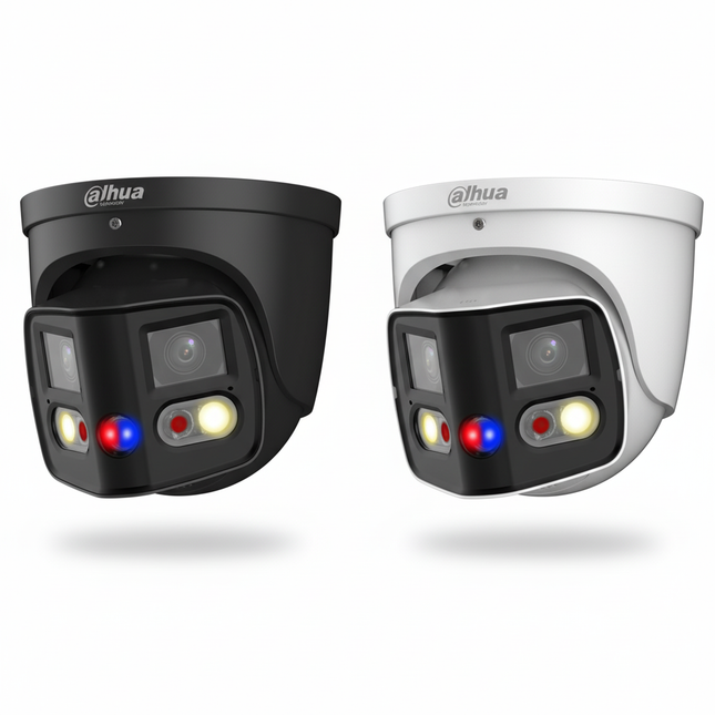 Dahua 8MP panorama dual-cam 24/7 kleurenbeeld