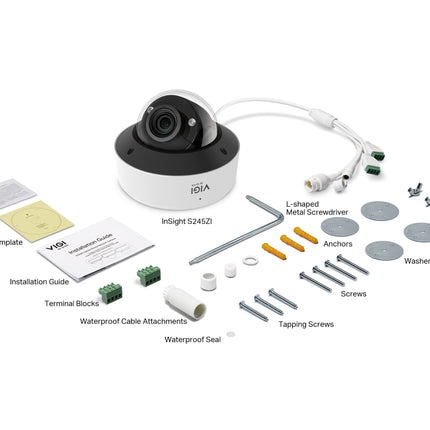 ip-camera.nl Vigi InSight S245ZI VIGI 4MP IR Gemotoriseerde Varifocale Dome 5x zoom