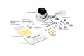 ip-camera.nl VIGI Insight S485PI 4K Panorama 180 graden camera met AI