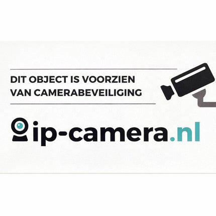 Stickerset camerabeveiliging