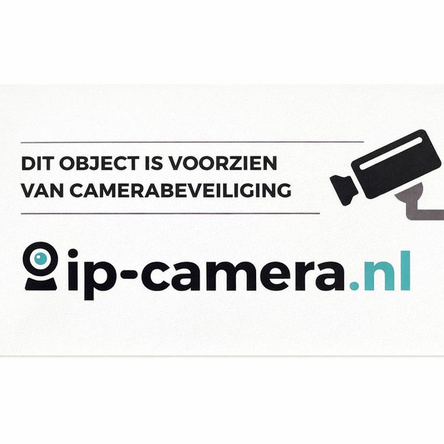 Stickerset camerabeveiliging