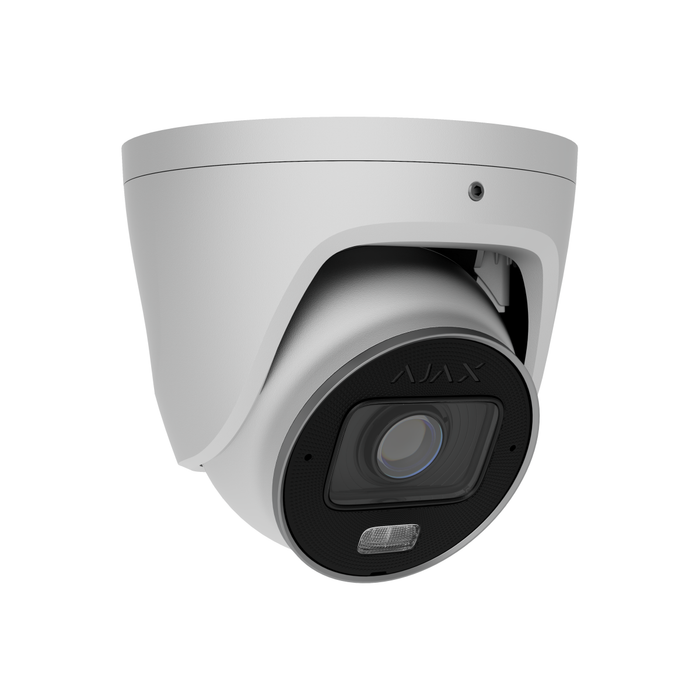 Ajax TurretCam HLVF, 5MP, 2.8-12mm motorzoomlens met hybride verlichting (IR en wit licht) ! PRE-ORDER !