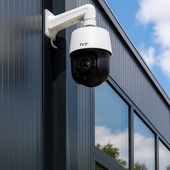 TVT 4MP AI Smart PTZ Cameraset