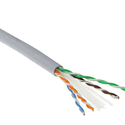 UTP cat6E netwerk kabel 100 meter op rol