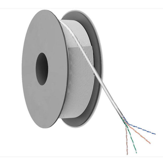 UTP  cat5E netwerk kabel 100 meter op rol