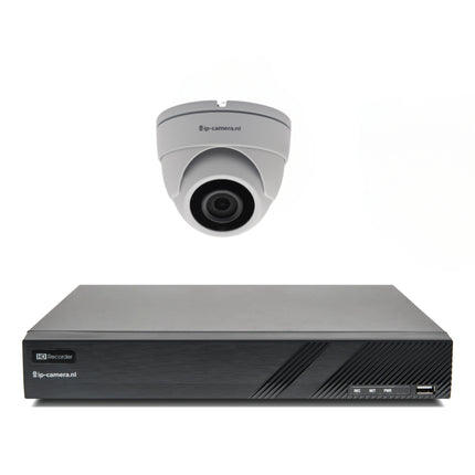 Beveiligingscamera set Basic Dome met Sony 2MP Cmos