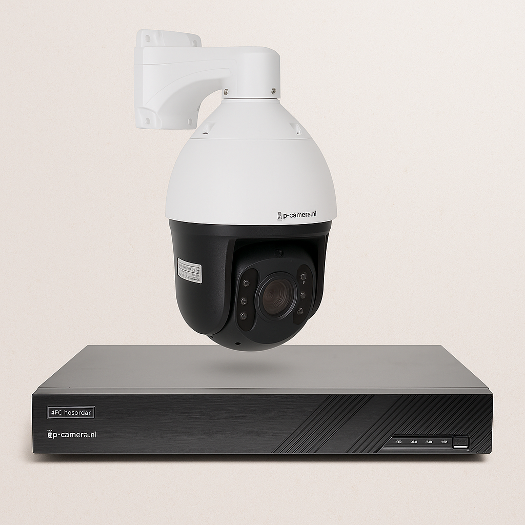 1 camera + 4 kanaals recorder