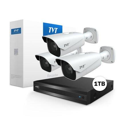 TVT ANPR kentekenregistratie bewakingscamera set