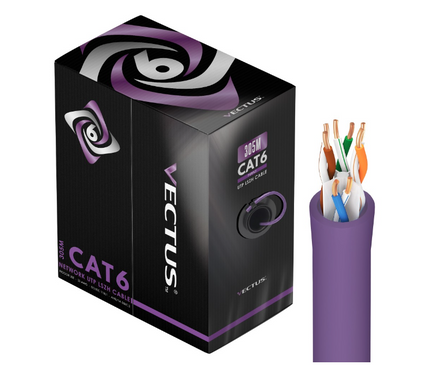 UTP  cat6E LSZH netwerk kabel 305 meter op rol