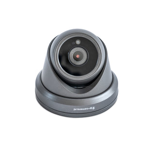 4K Beveiligingscamera dome zwart met Sony 8MP Cmos en microfoon