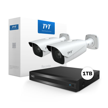 TVT ANPR license plate registration surveillance camera set
