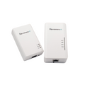 Powerline adapter set with PoE