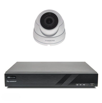 Draadloze camera set Pro dome met Sony 6mp Cmos 4x zoom