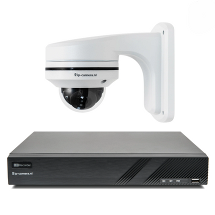 PTZ Beveiligingscamera set met Sony 6mp Cmos met microfoon 4x zoom