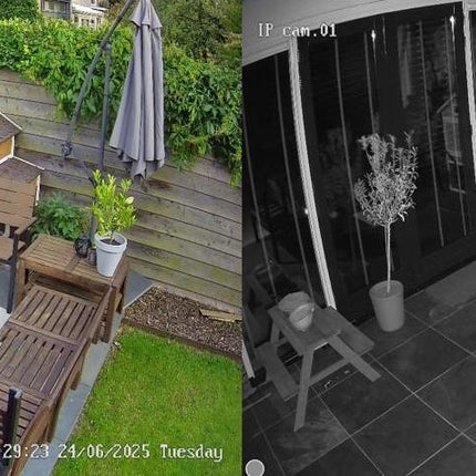 PTZ Beveiligingscamera set met Sony 6mp Cmos met microfoon 4x zoom