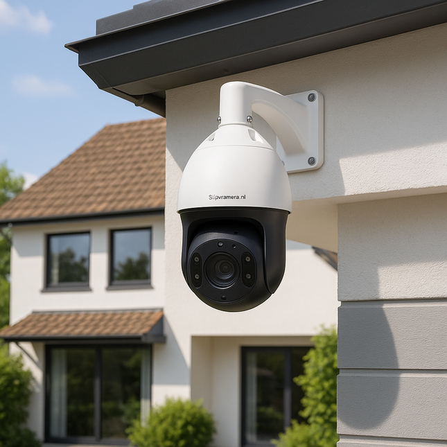 PTZ Beveiligingscamera set met Sony 6mp Cmos met microfoon  20x zoom