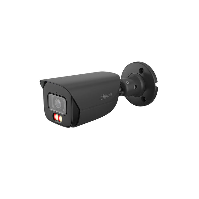 Beveiligingscameraset Dahua 4MP Bullet 2K met microfoon 24/7 kleurenbeeld