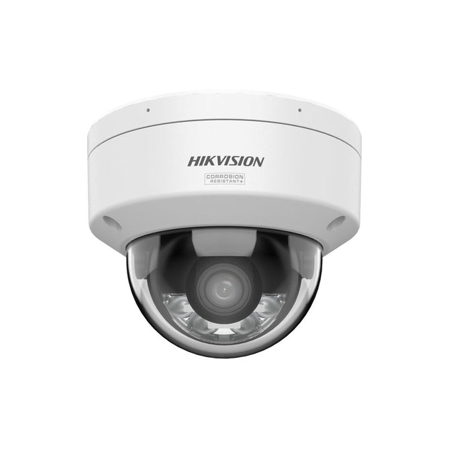 Beveiligingscameraset Hikvision beveiligingscameraset Dome 4K 8 MP ColorVu (24/7 kleurenbeeld) + microfoon